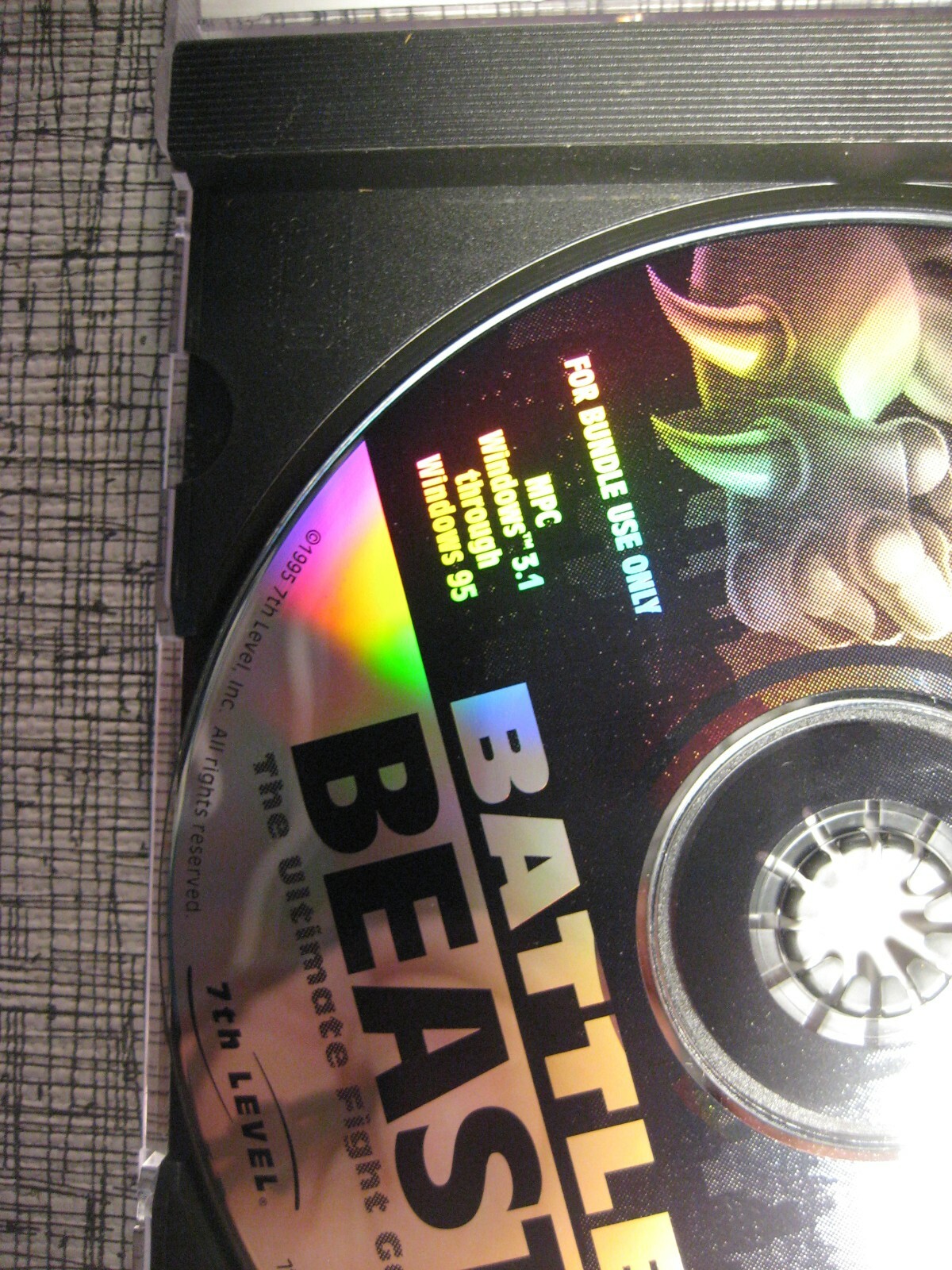 Battle Beast The Ultimate Fight Game IBM CDROM Win 95 – ‘app game’ style in 1995