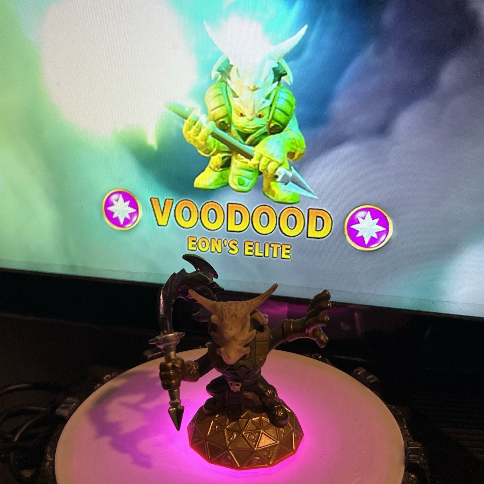 Skylanders Eon’s Elite Voodood Figure Activision Wii XBox PS3 Tested Working