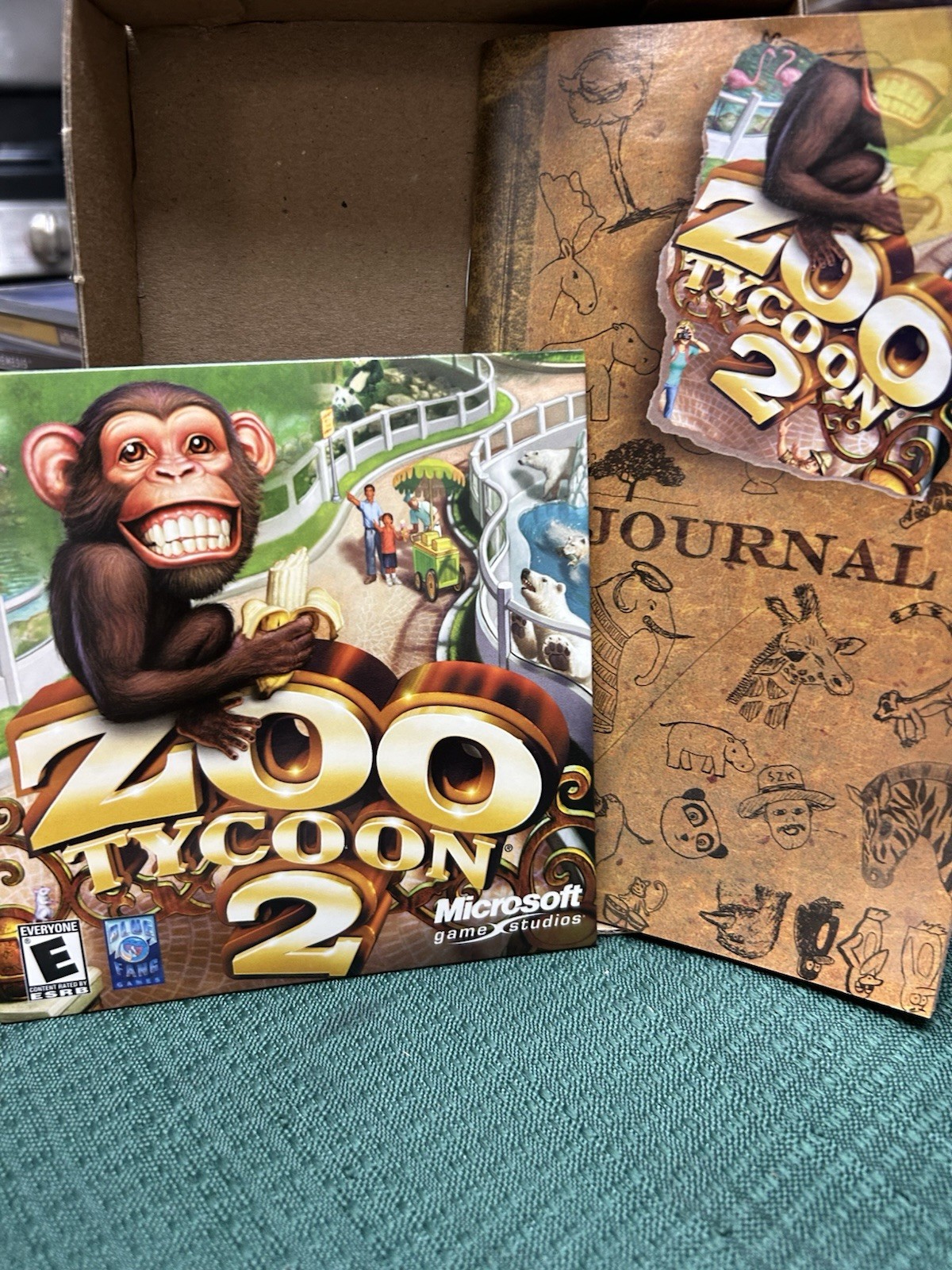 Zoo Tycoon 2 (PC, 2004) Box complete Free Shipping