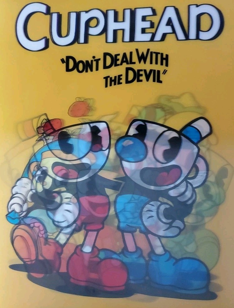 CUPHEAD – Don’t Deal With The Devil Collectable 3D Lenticular Holographic Poster