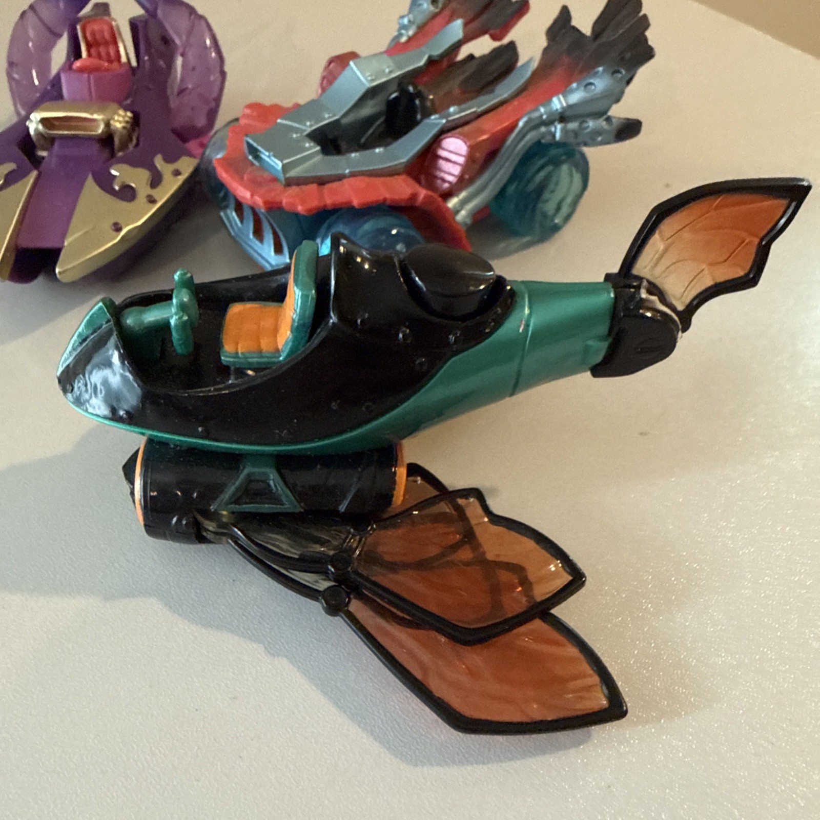 Skylanders SuperChargers Rare Vehicle BUZZ WING Dmg SKY14 Hot Streak Splatter Sp