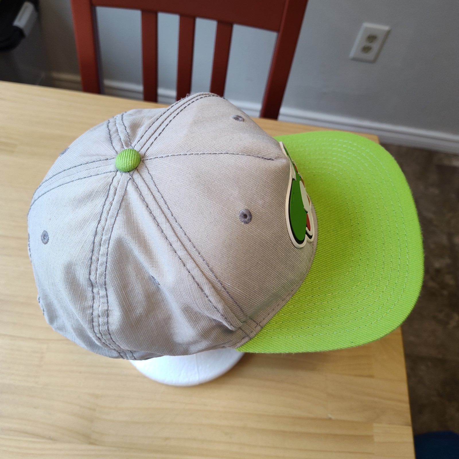 Yoshi Adult Baseball Snapback Hat Super Mario Bros