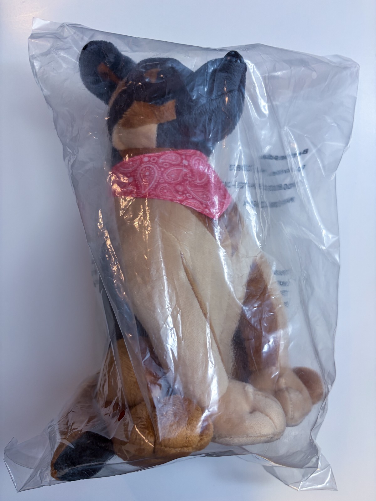 Fallout 4 Dogmeat Plush Stuffed Animal Bethesda Dog Bandana & Goggles