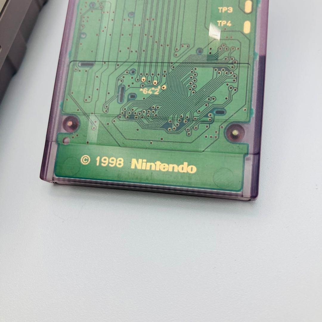 Nintendo GameBoy Pocket Printer Pocket Camera Clear Purple Working Used