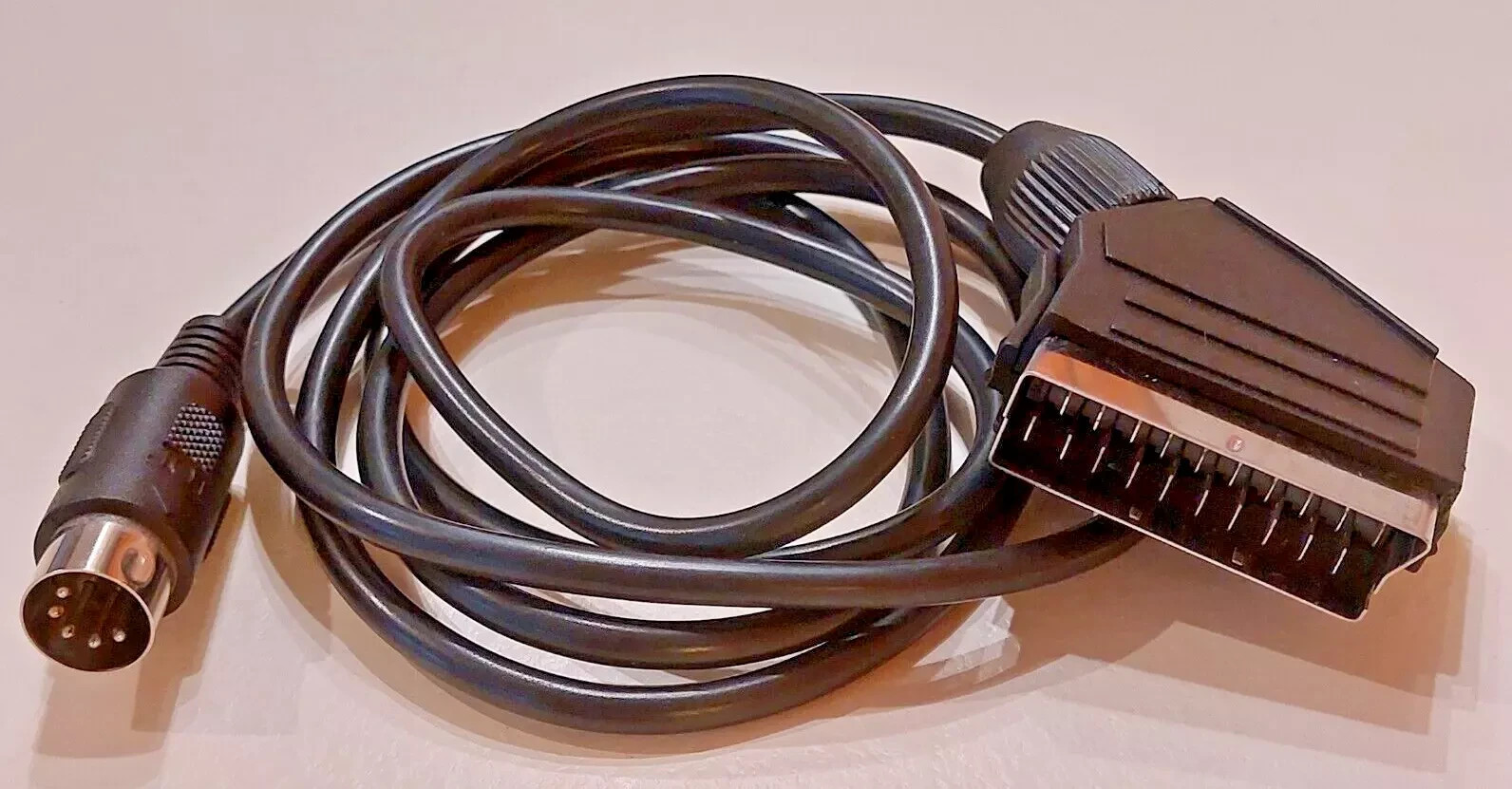 ATARI 800, 800XL,1200XL, 65XE & 130XE TV VIDEO SCART CABLE / OFC AV LEAD