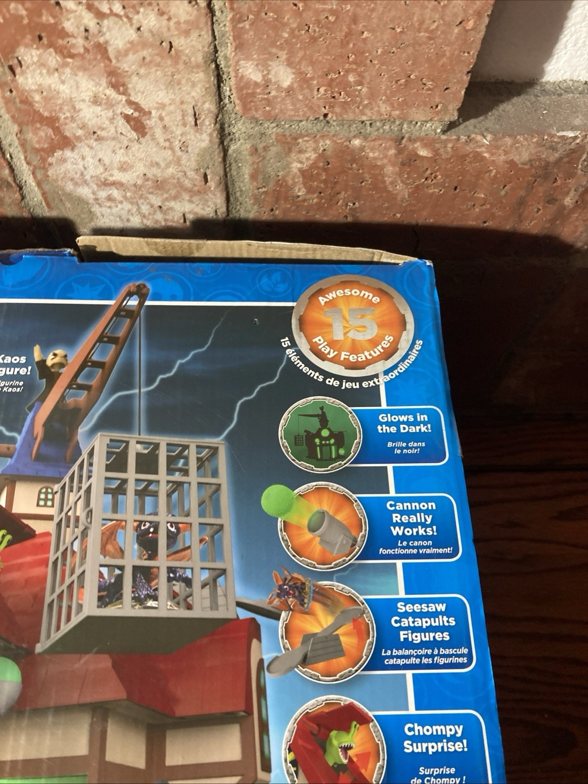 Skylanders Funplay Hideaway Dr. Krankcase’s Lair Playset Kaos. Very Rare