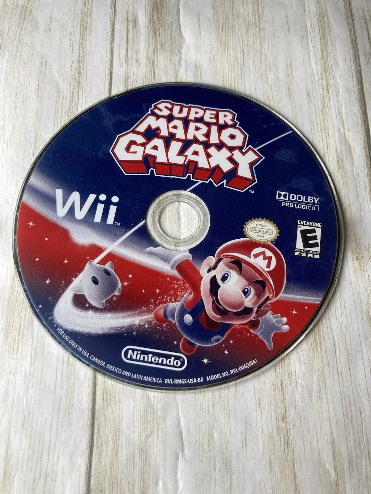 Nintendo Selects: Super Mario Galaxy (Nintendo Wii, 2007) CIB Complete – TESTED