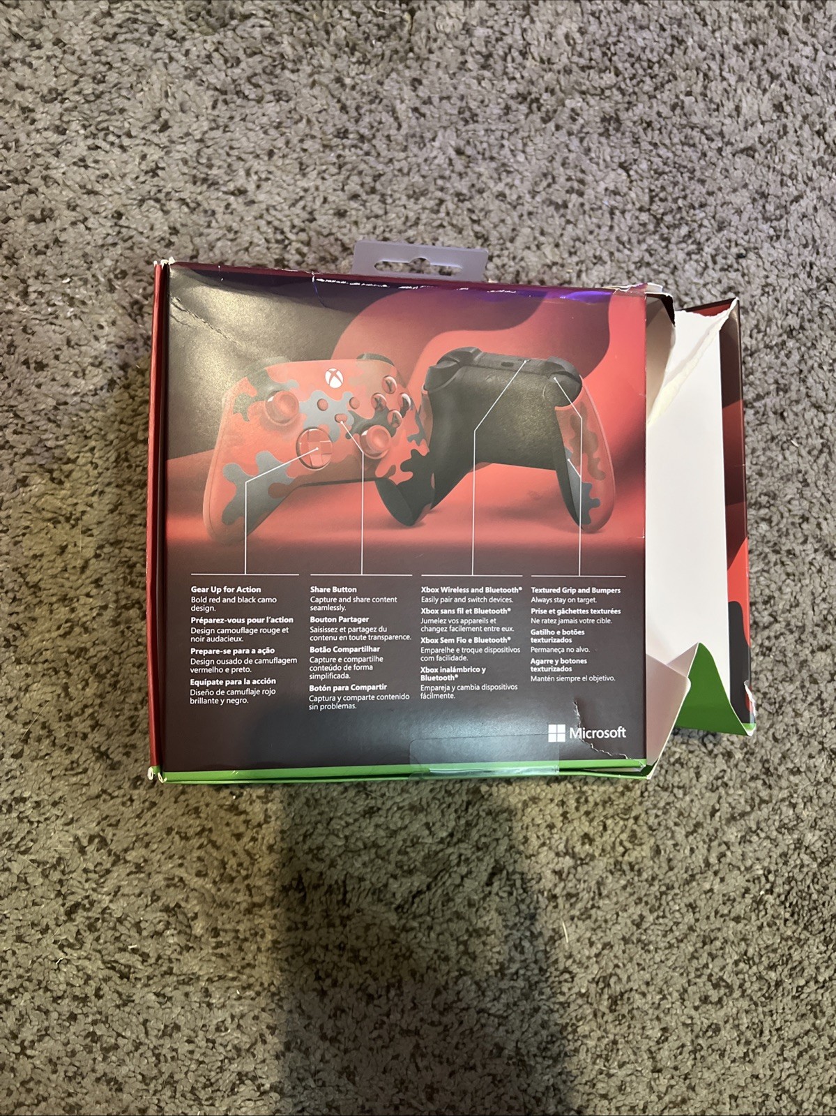Xbox Series X|S Special Edition Controller Daystrike Camo Box Only
