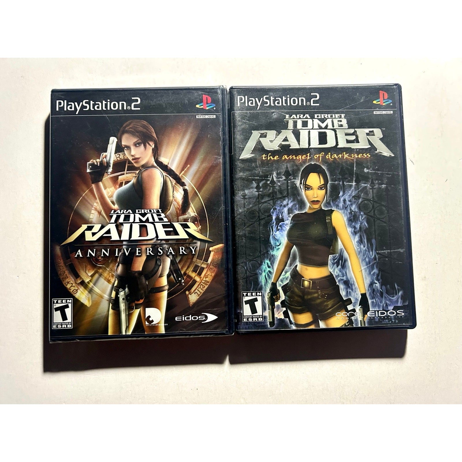 PlayStation 2 PS2 Tomb Raider bundle Video Game lot🔥Works Anniversary is New!