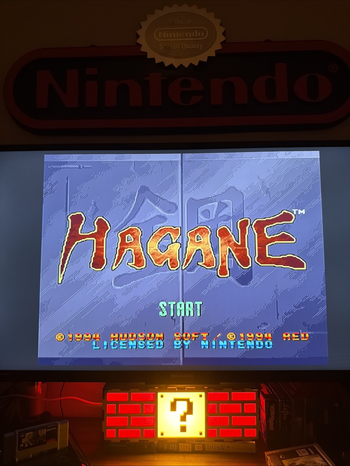 Hagane The Final Conflict Super Nintendo Game SNES Authentic +Collector Case