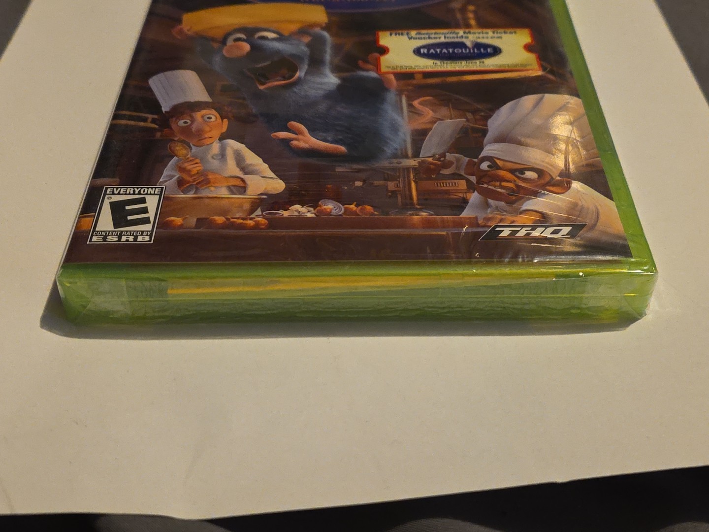 Xbox 360 Ratatouille 1st Print Brand New Sealed W/Free Expired Ticket Mint