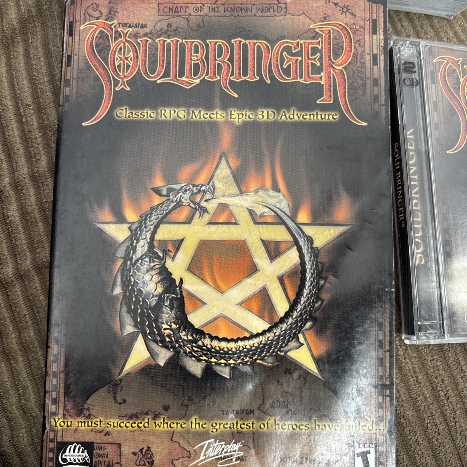 Soulbringer Pc Game With Manuel And Prima Strategy Guide