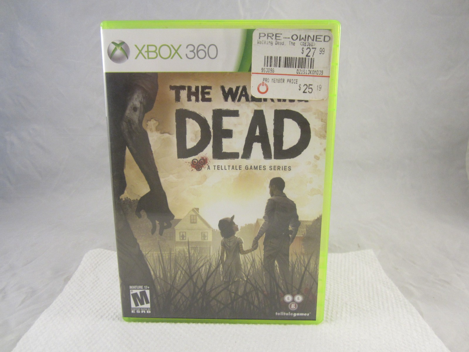 The Walking Dead: A Telltale Games Series (Xbox 360, 2012) CIB resurfaced
