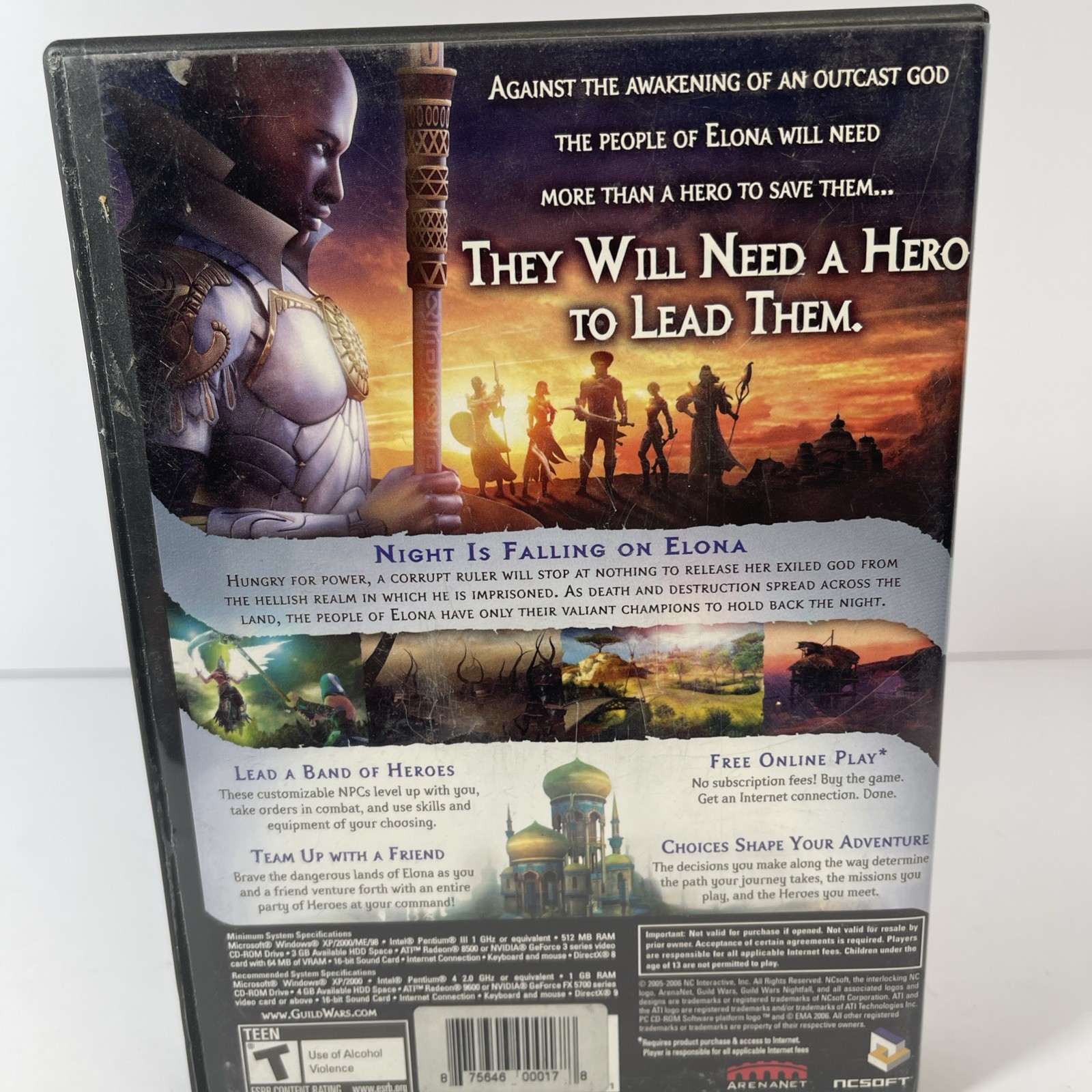2 Guild Wars PC CD-ROM Factions And Nightfall