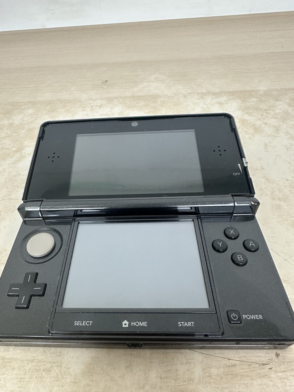 Nintendo 3DS Handheld CTR-001 Cosmo Black USA Version w/ Charger/Stylus – WORKS!
