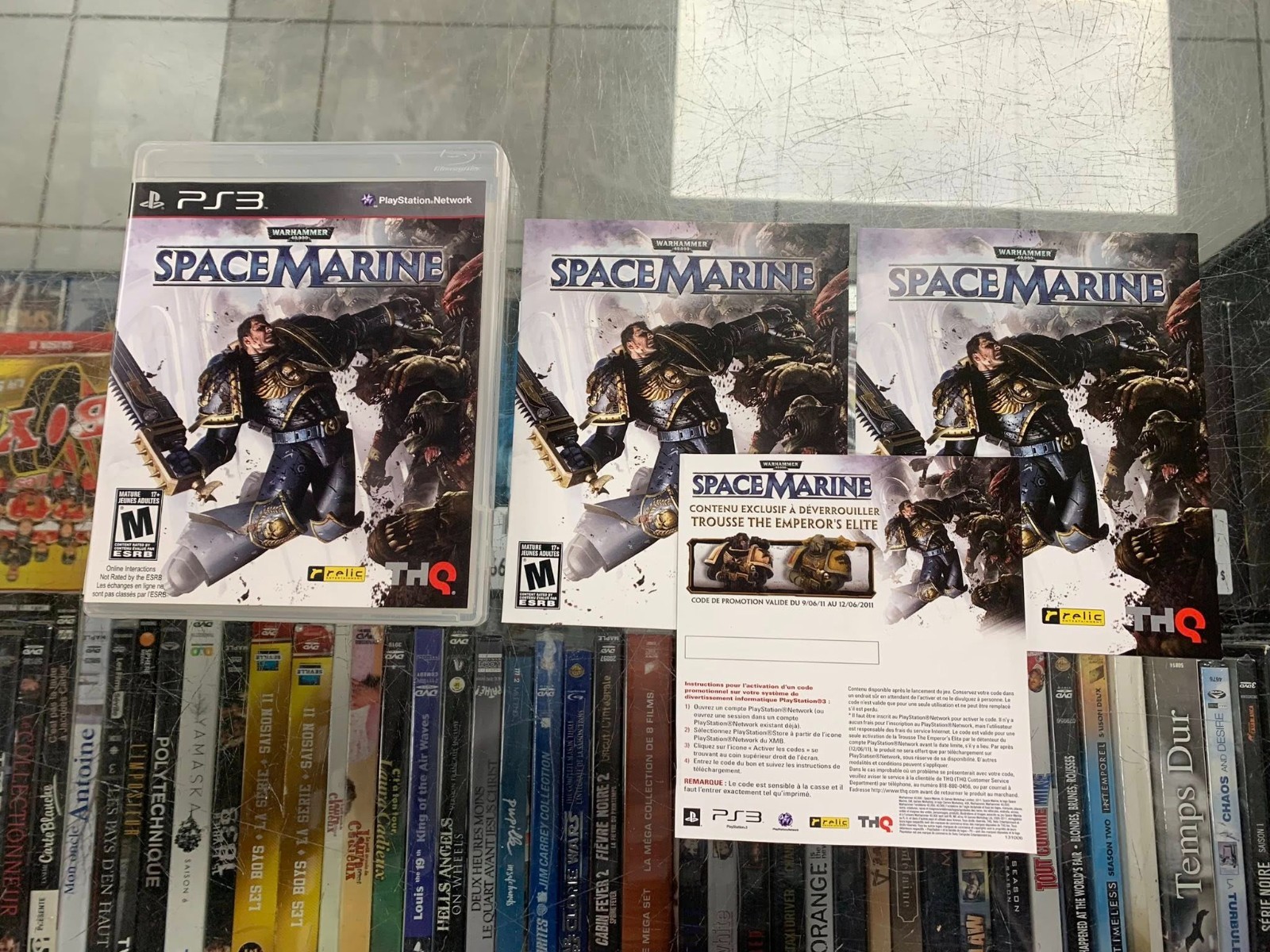 Warhammer 40,000: Space Marine – Sony PlayStation 3 PS3 – Good CIB NTSC THQ
