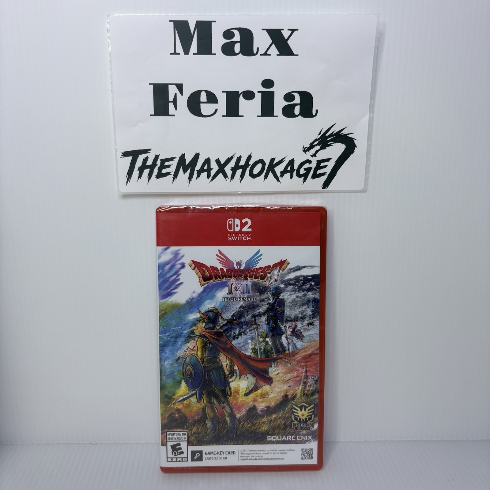 DRAGON QUEST I & II HD-2D REMAKE NEW SEALED 2025 Authentic Nintendo Switch 2