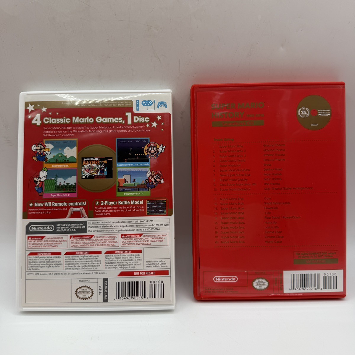 Super Mario All-Stars 25th Anniversary Wii Limited Ed CIB (CP1022539)
