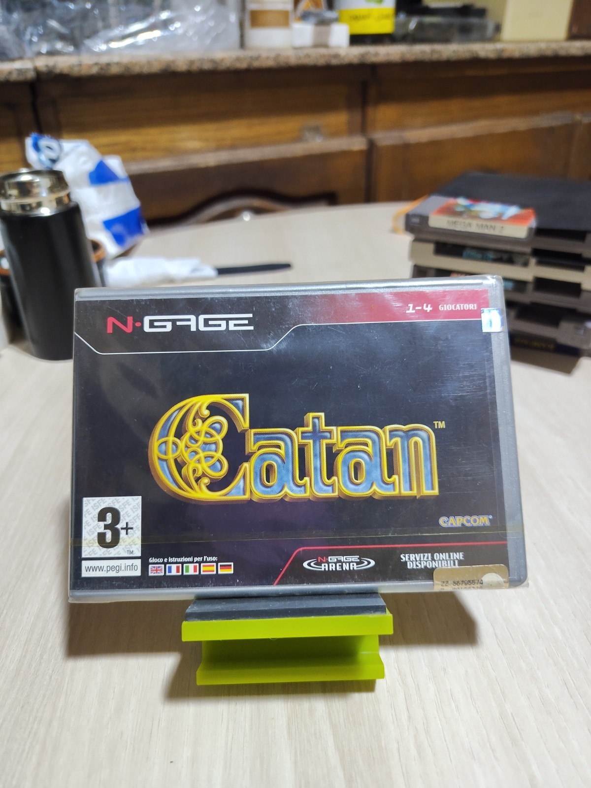 Catan Capcom Rare New N-Gage Nokia Italy Game Sealed