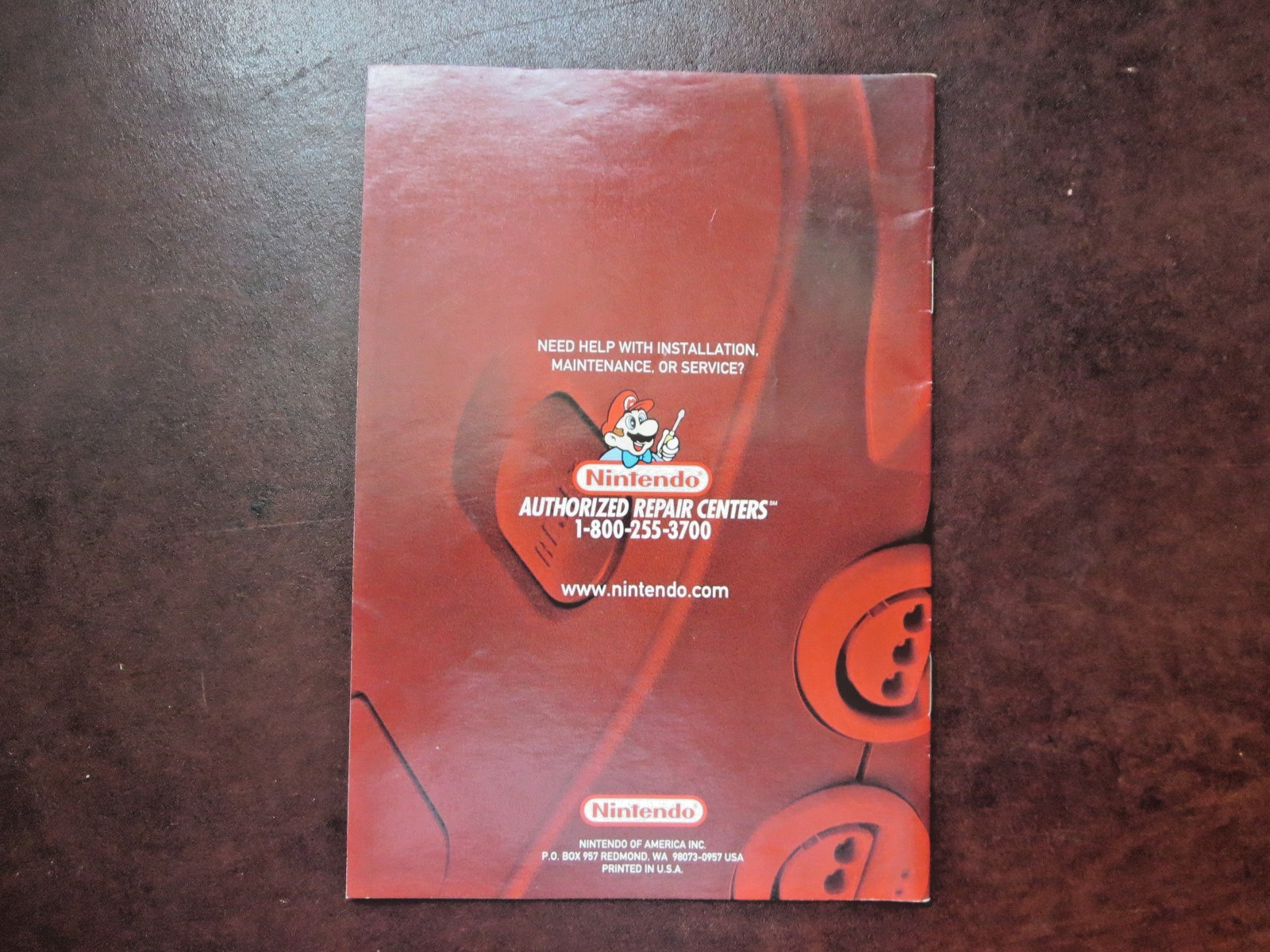 Mario Party N64 Instruction Manual ONLY – Nintendo 64 Original Booklet
