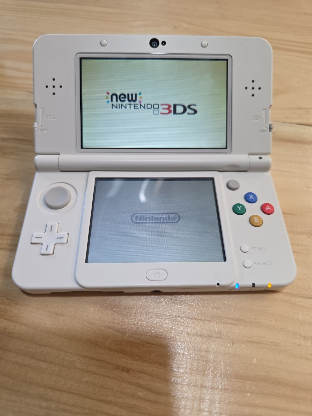 Nintendo “New” 3DS White Super Mario Black Friday Edition Console KTR-001 Works