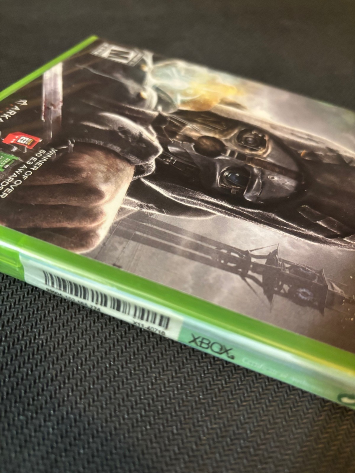 XBOX 360 Dishonored Game New Factory Sealed 2012 Original Release Cover