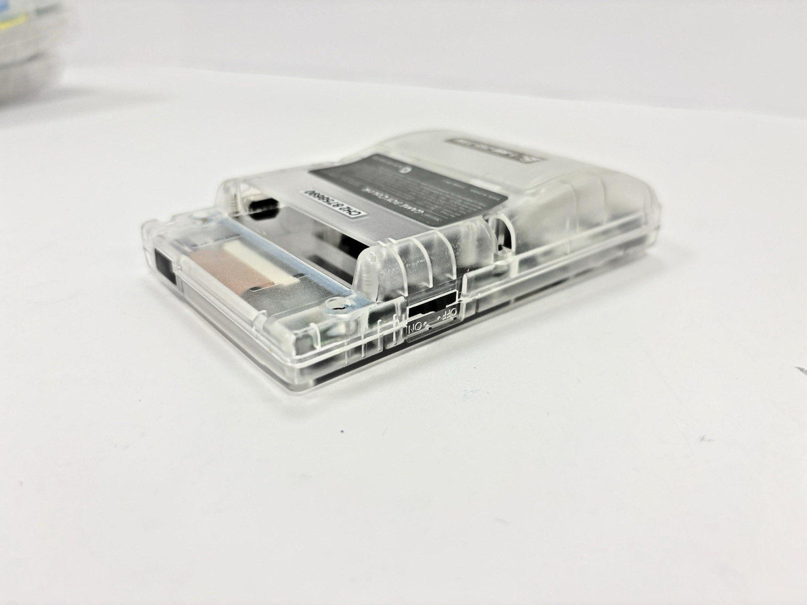 Refurbished Nintendo Game Boy Color Handheld System – Clear