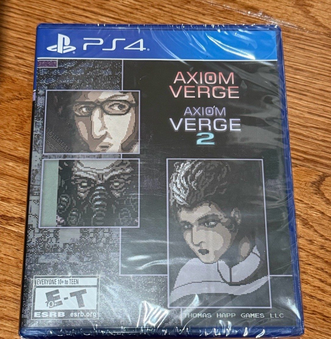 Axiom Verge 1 and 2 Double Pack – Limited Run [PlayStation 4] SEALED