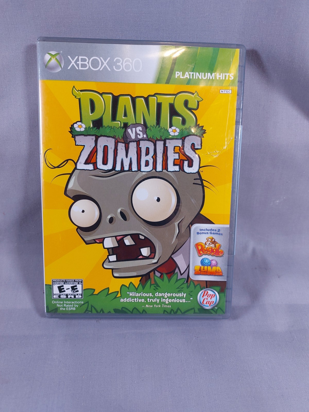 Plants Vs. Zombies – Microsoft Xbox 360 Factory Sealed