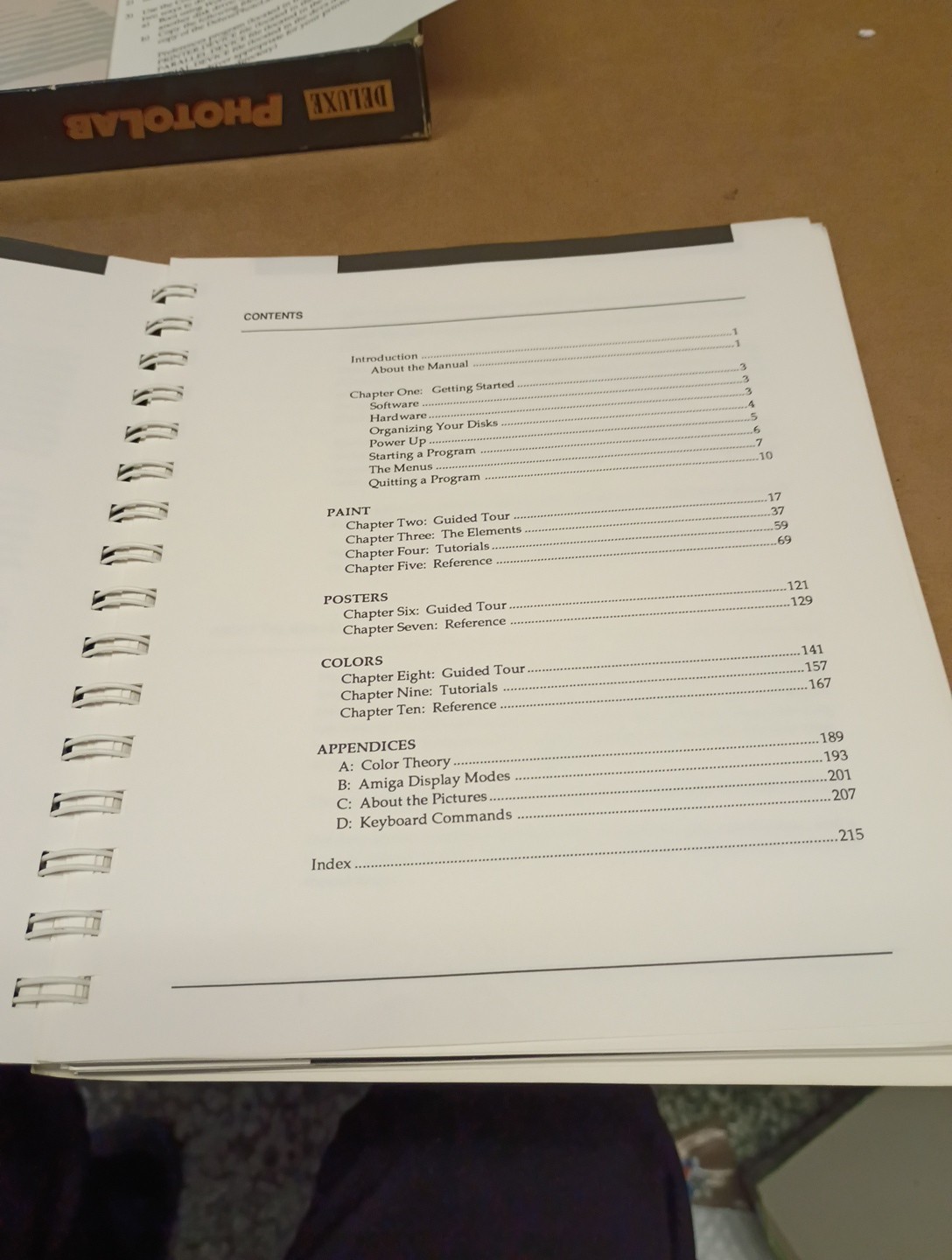 Deluxe PhotoLab Amiga 500 1000 & 2000 Art Software EA Electronic Arts