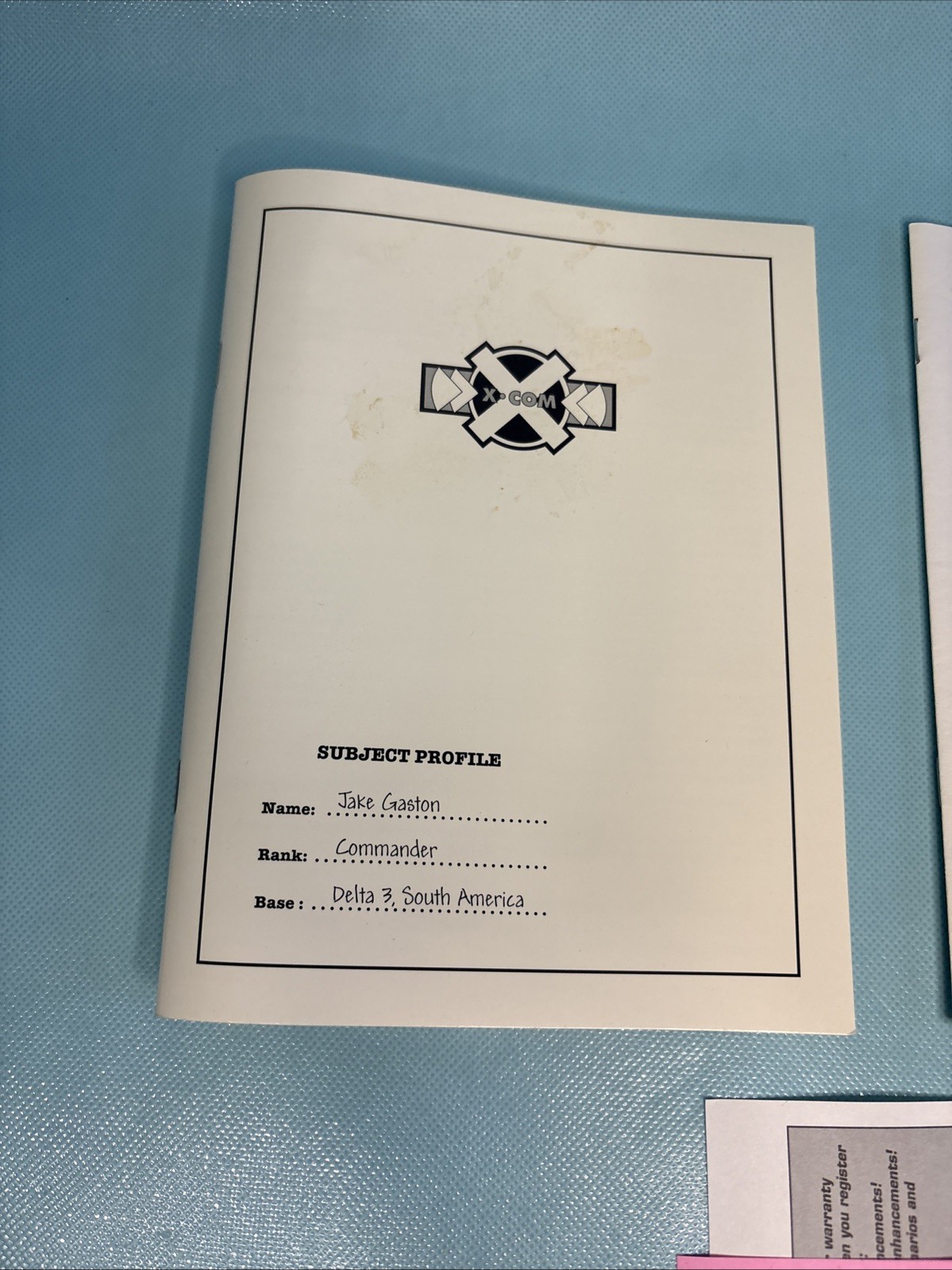 X-COM Terror From the Deep PC Big Box MicroProse w/ Manual Inserts COMPLETE