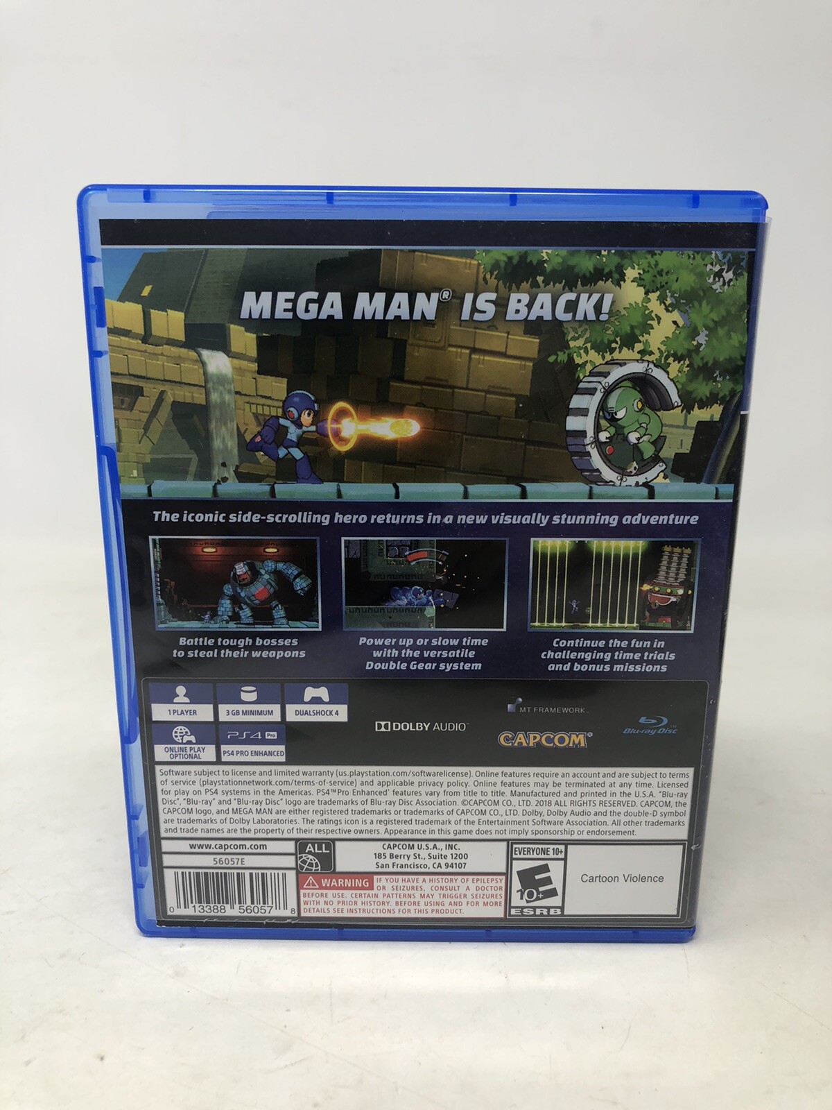 Mega Man 11 (PlayStation 4, 2018) Ps4