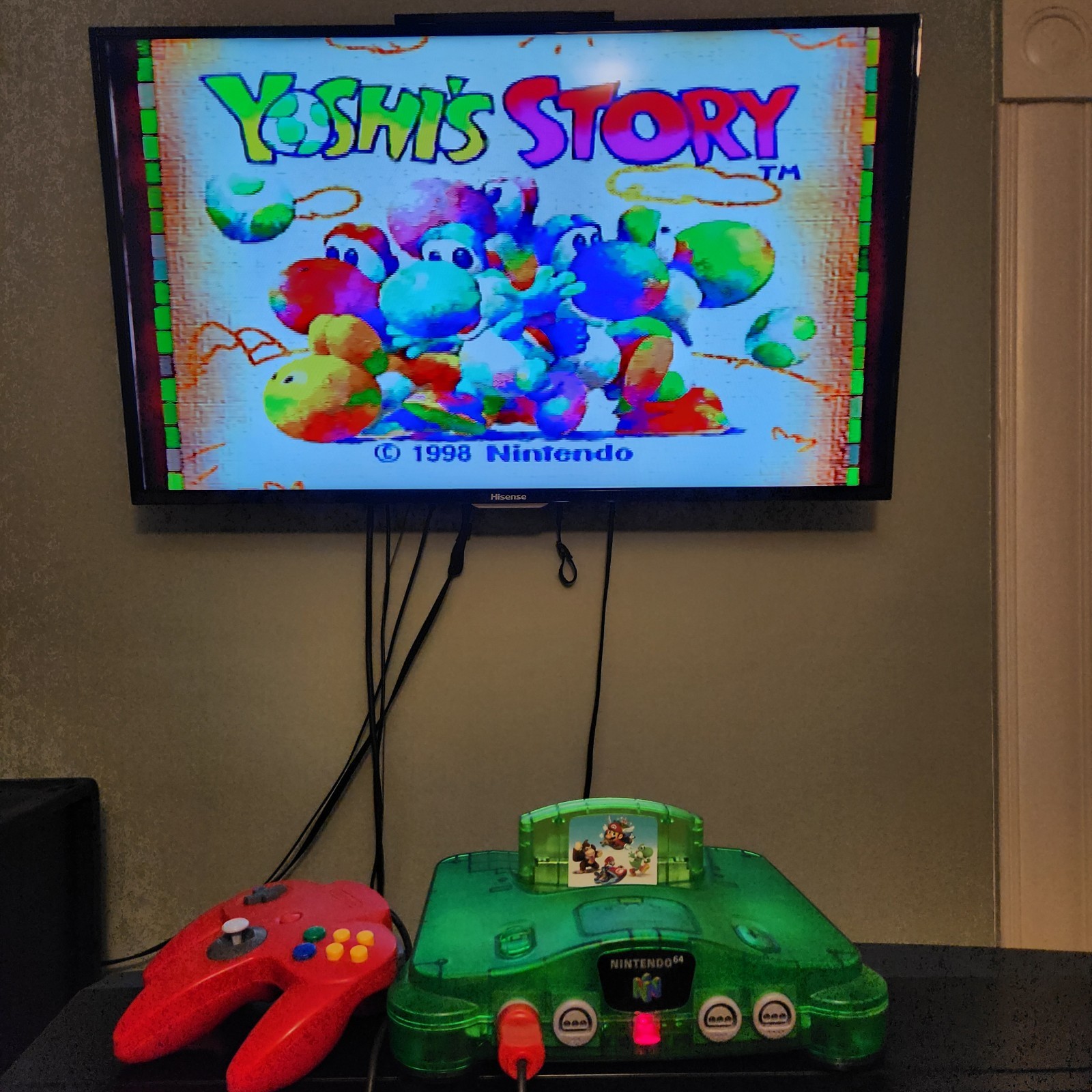 4 In 1 Multi Game – Nintendo 64 – Smash Bros, Mario Kart, Mario 64, Yoshi Story
