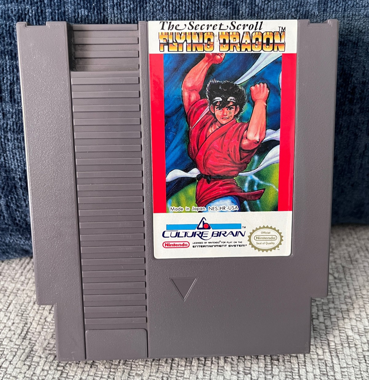 Flying Dragon: The Secret Scroll (Nintendo Entertainment System) Tested/Working!