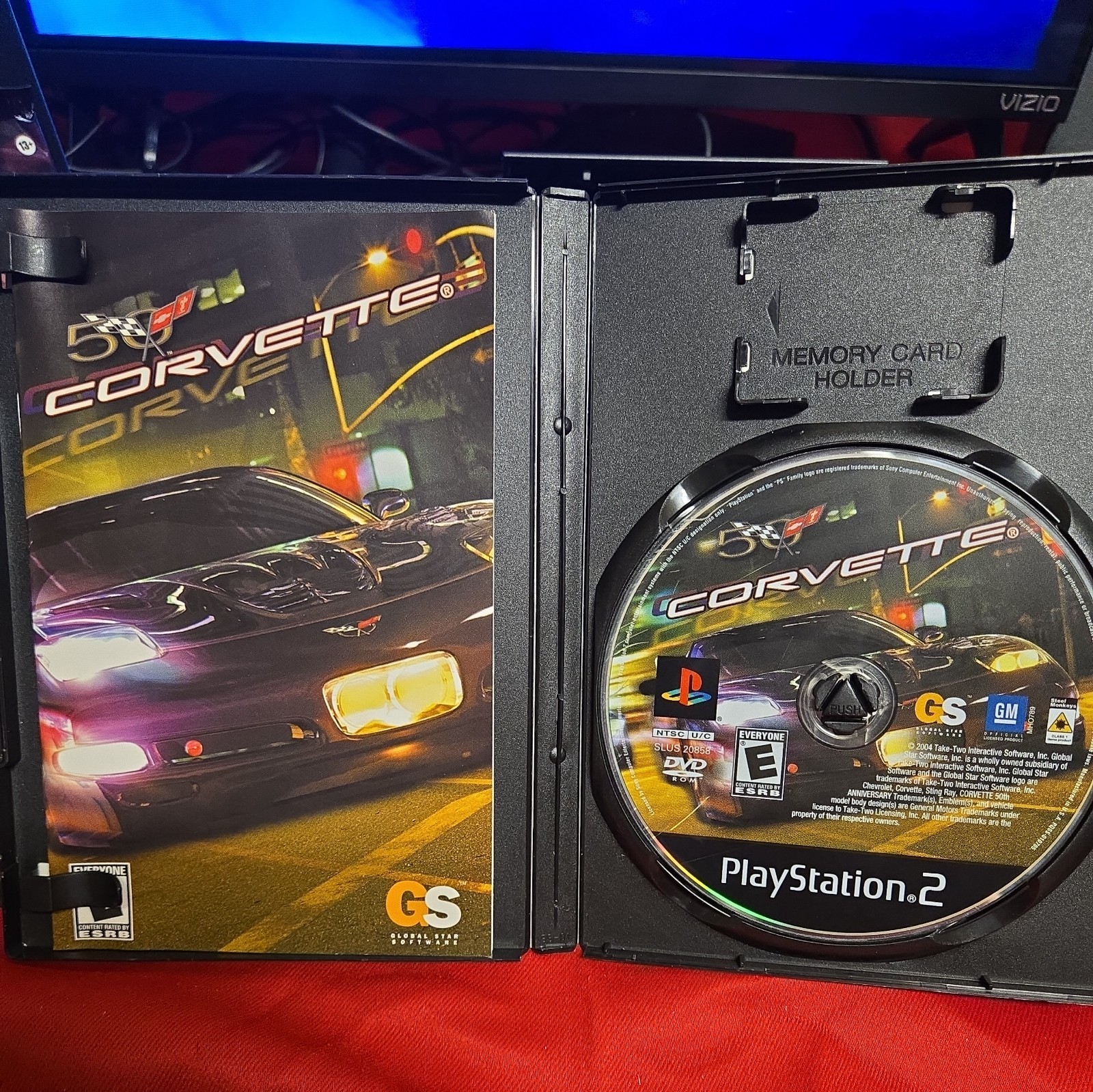 Corvette PlayStation 2 PS2 CIB TESTED