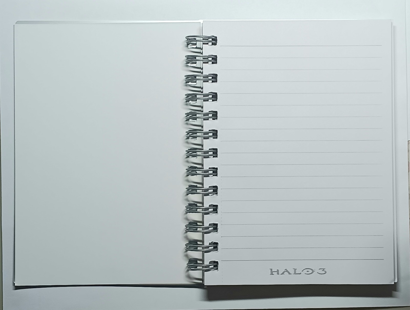 RARE Halo 3 Metal Notebook GameStop Promo XBOX 360 BUNGIE Master Chief