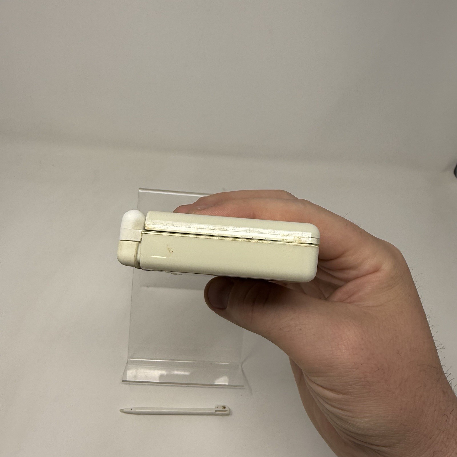 Nintendo DS Lite Handheld Console – White w/ Stylus Tested and Working
