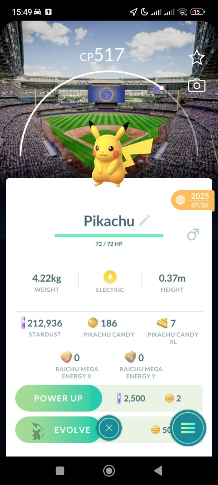Eternatus Early Acc Pokemon Go | Salandit 4* Pikachu Baseball MLB Background #09