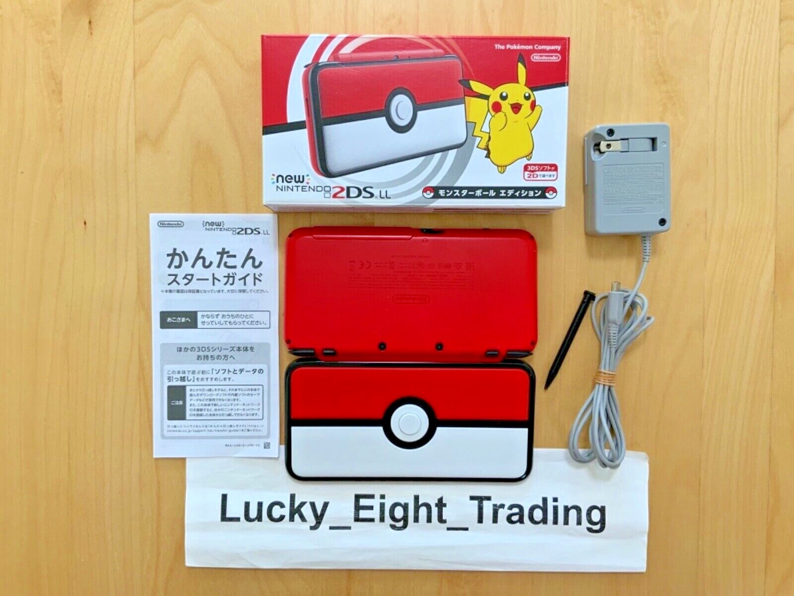 New Nintendo 2DS XL LL Poke Ball Edition Console Box Pikachu Monster [BOX]