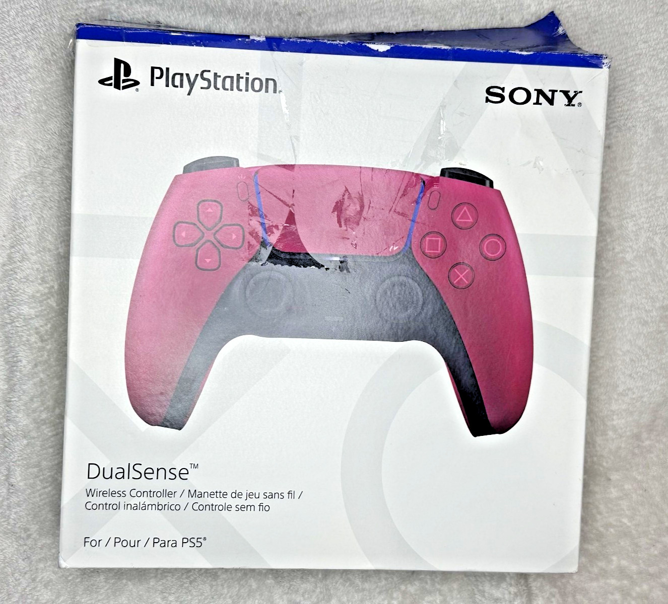Sony PlayStation DualSense Wireless Controller – Cosmic Red