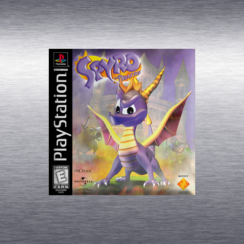 Spyro the Dragon 1, 2, 3 Video Game Box Art *PS1* High Quality Magnet / Set