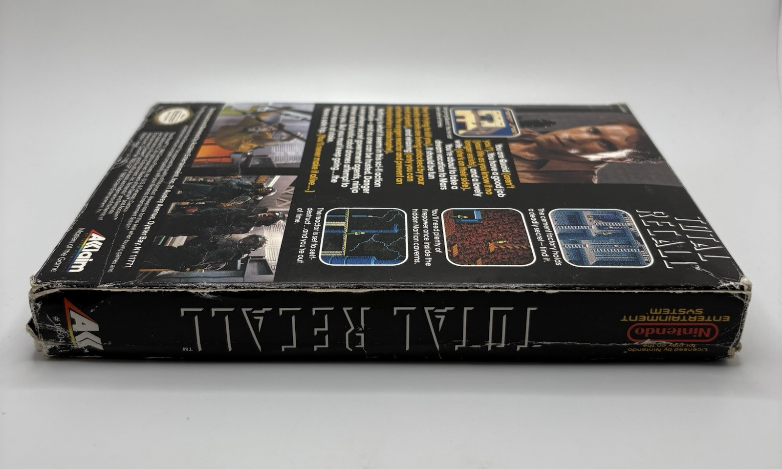 Total Recall CIB W/ Box Manual Game Inserts Nintendo NES 1990 Complete Tested