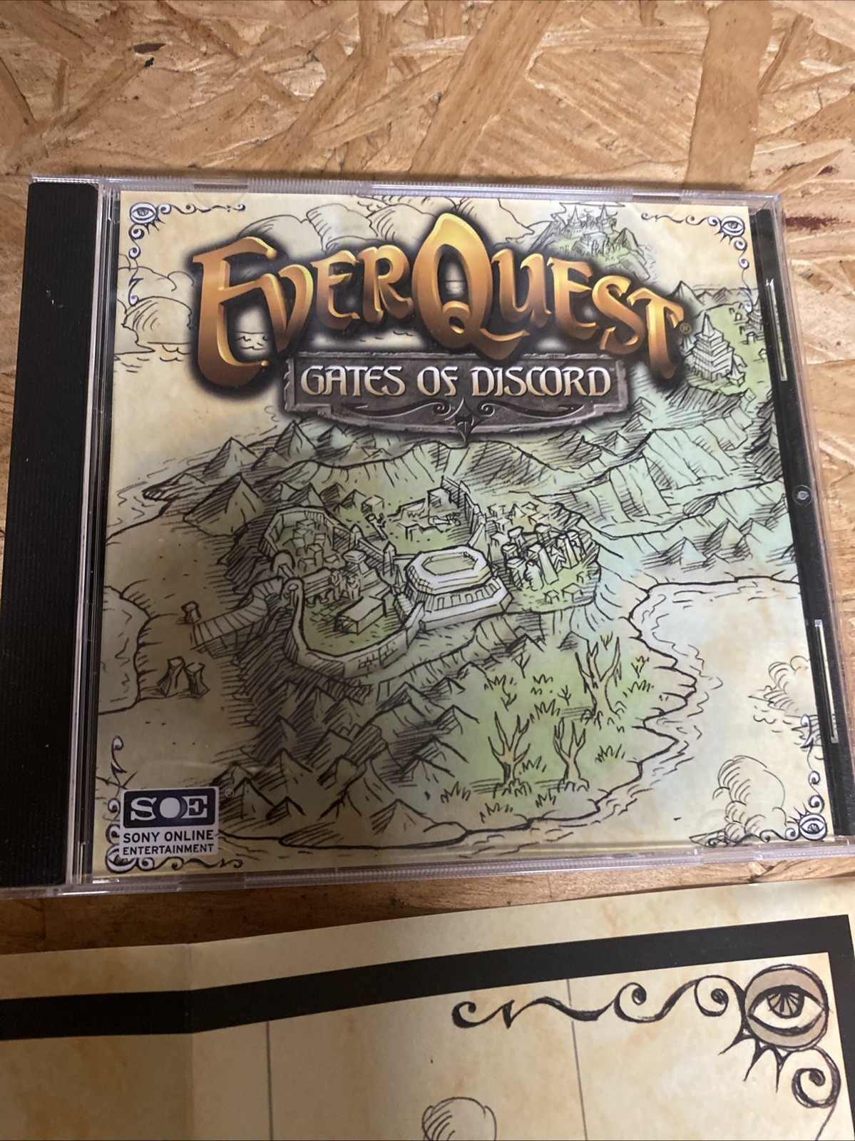 EverQuest Gates of Discord PC Box & Game & Map