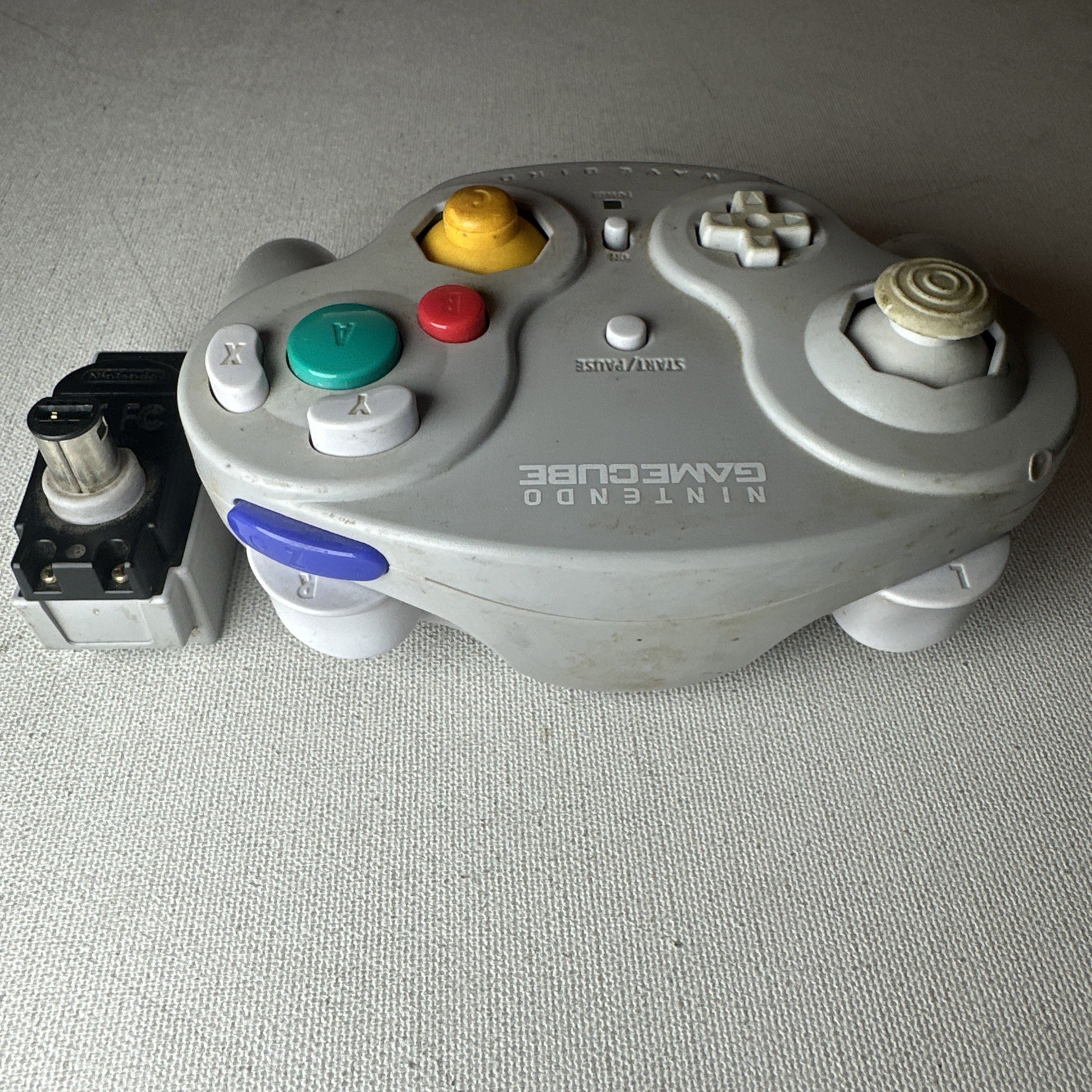OEM Nintendo GameCube Wavebird Wireless Controller W Receiver DOL-005 Dongle