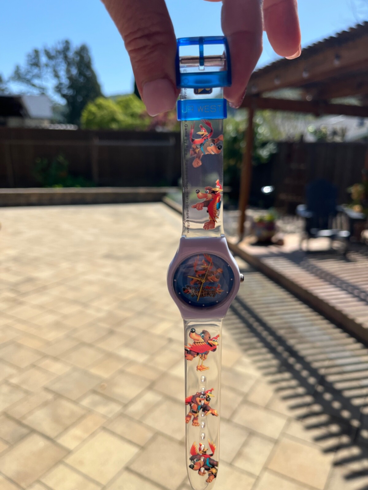 RARE 1998 Banjo-Kazooie Nintendo Rareware Watch JR West Japan