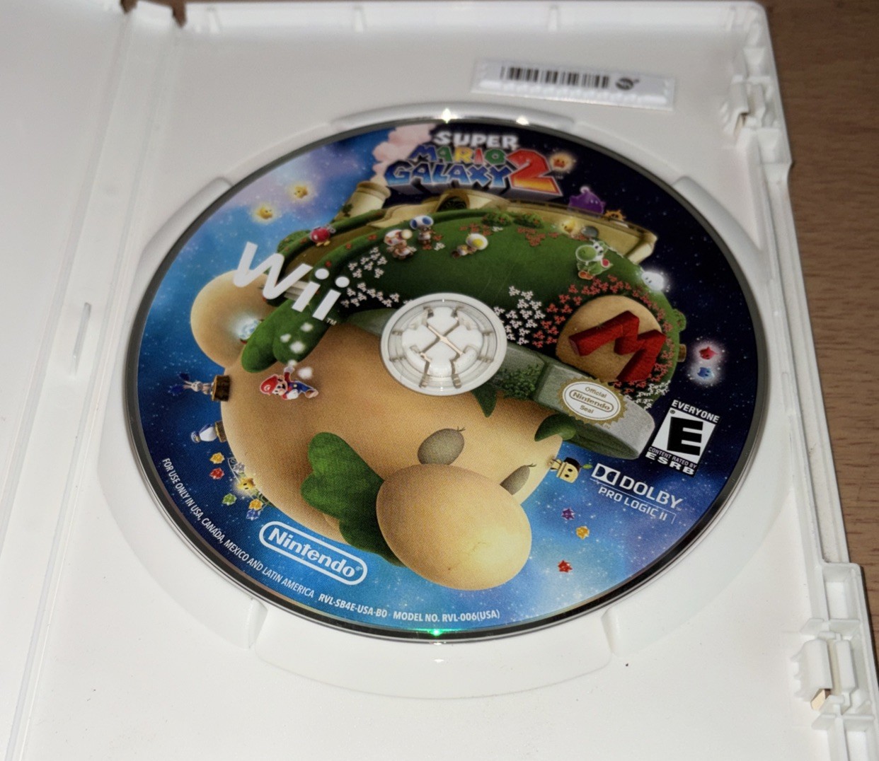 Super Mario Galaxy 2 – Nintendo Wii No Manual Artwork Damaged See Pics