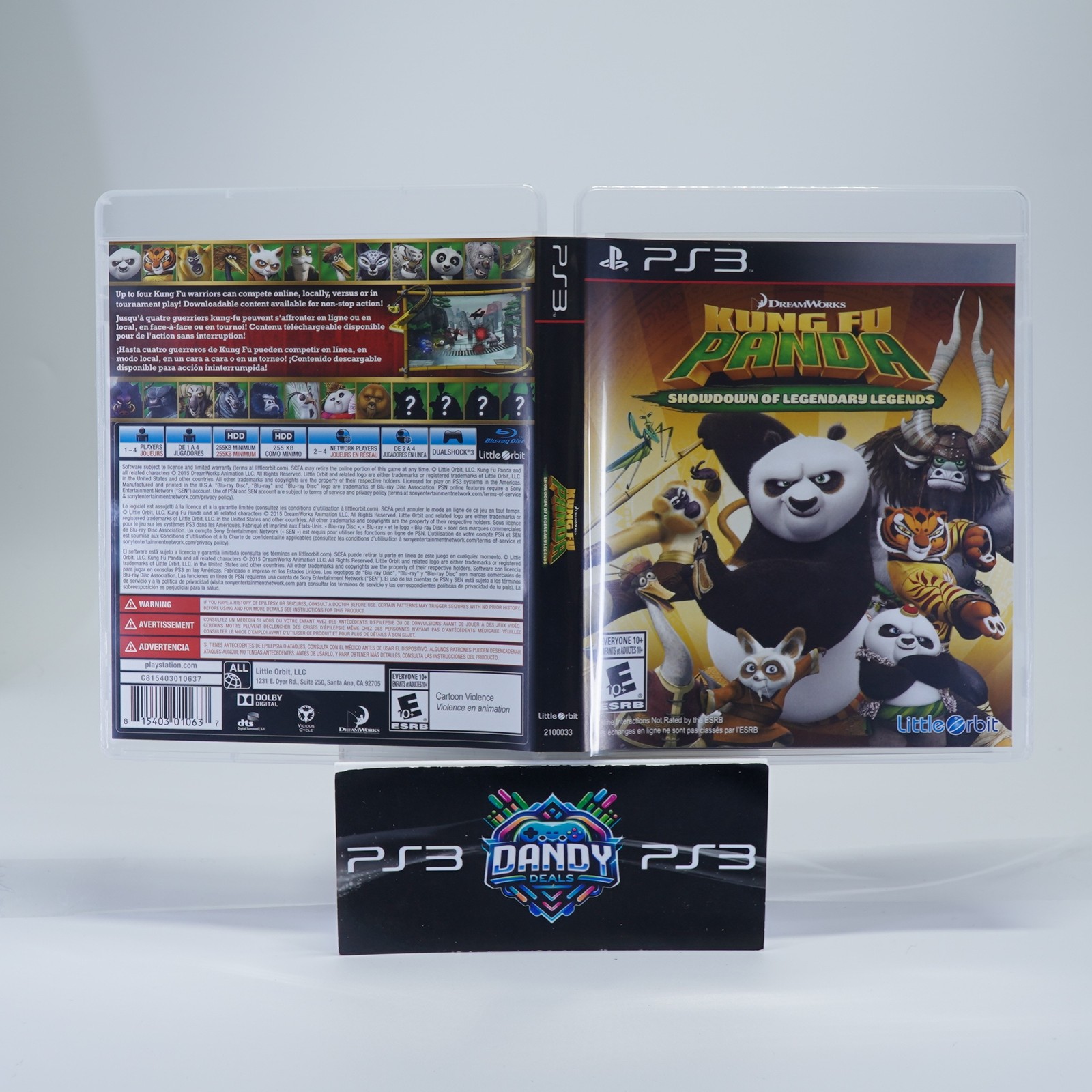 Kung Fu Panda Showdown of the Legendary Legends PS3 CIB W/ Manual – PlayStation