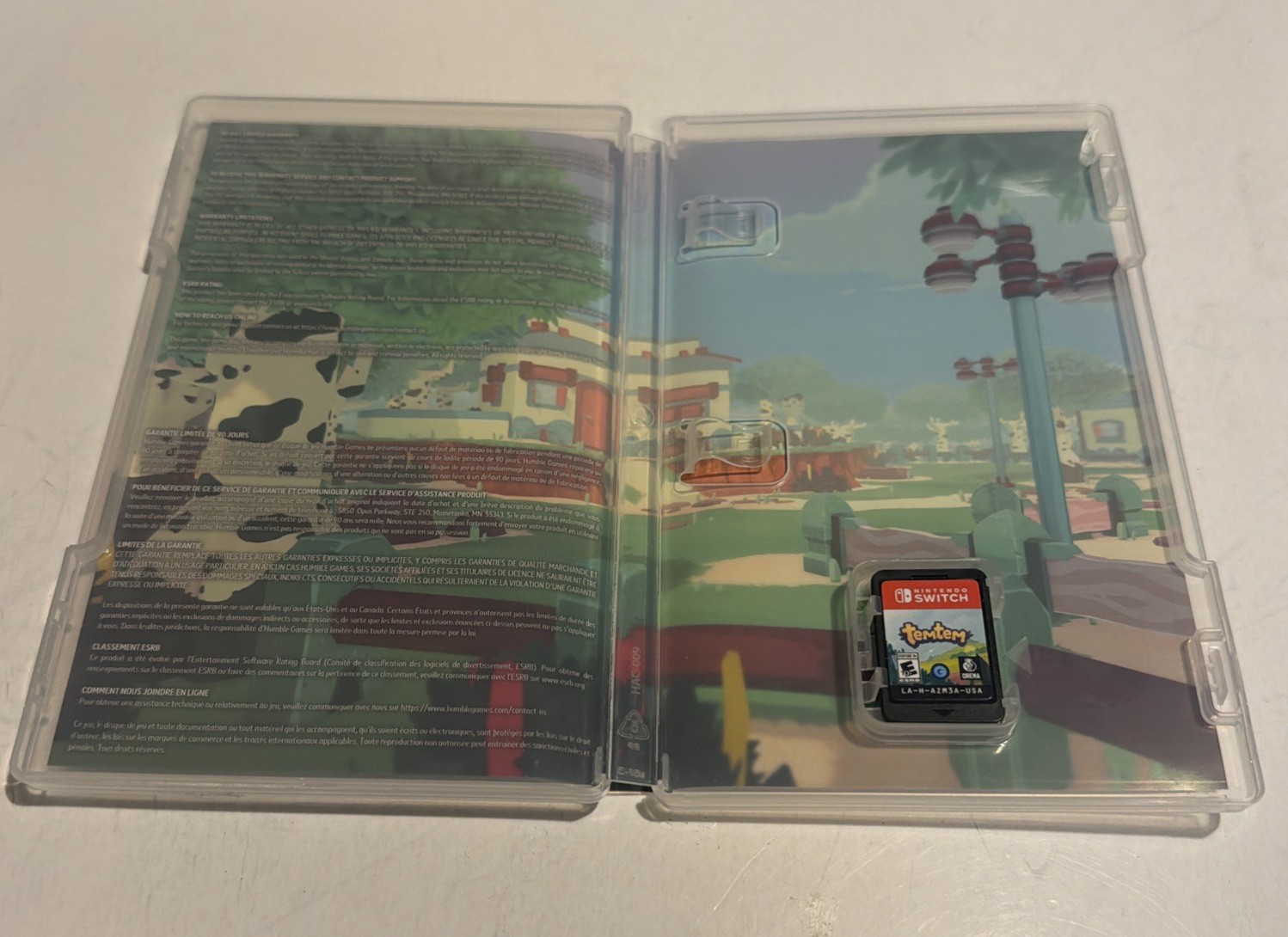 Temtem (Nintendo Switch, 2022) Complete (D135)