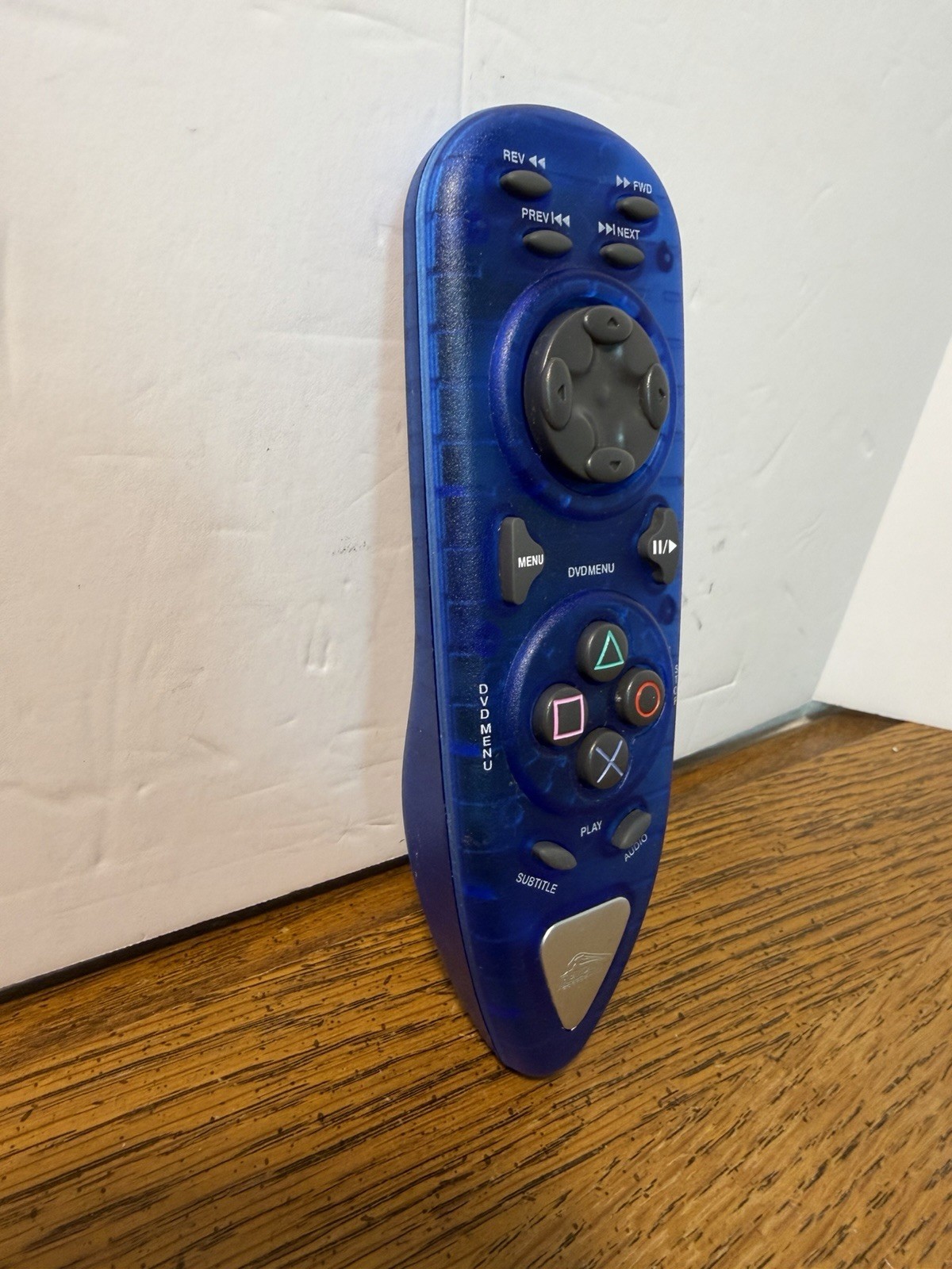 Pelican PS2 DVD Remote Control Blue Translucent PL-609 PL-607 TESTED WORKS