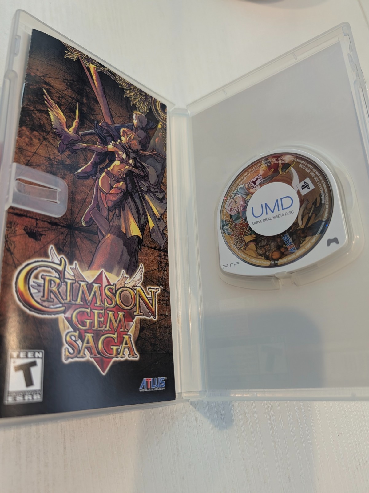 Crimson Gem Saga, (Sony PSP, 2009), Complete, *MINT*, Ships in Box